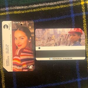 Olivia Rodrigo & 911 Memorial MetroCard NYC collectible metro cards